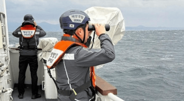 一中国公民在韩邮轮坠海 韩国海警：事发时坠海者家人在同一船上