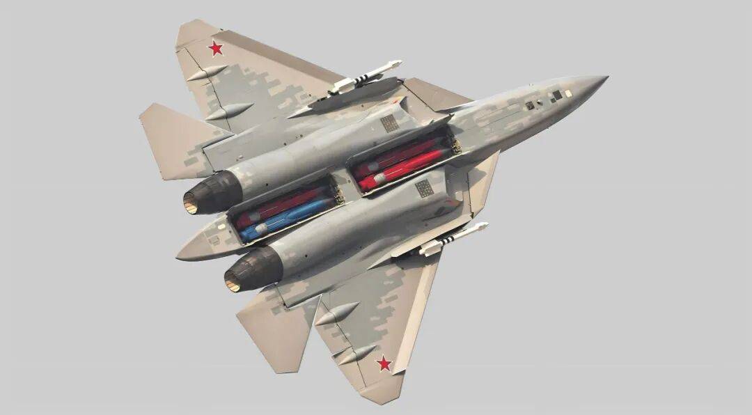 歼-20、F-22“黯然失色”？苏-57S打开弹舱惊现4枚X-69M，歼-20为何带不了空面导弹？