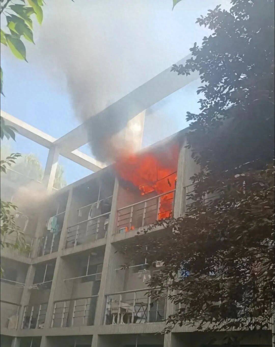 大连一高校宿舍起火，该校学生：有学生还在睡觉，宿管和同学呼喊疏散；消防回应：报警和救援都很及时，未造成人员伤亡
